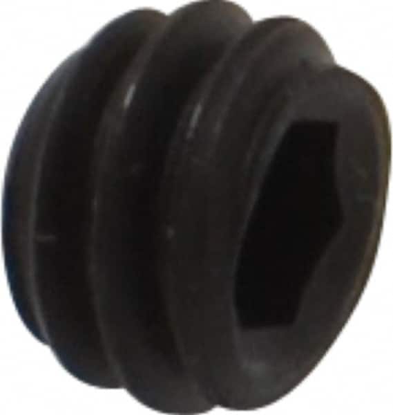 Value Collection - #8-32 UNC, 1/8" OAL, Cone Point Set Screw - Grade 8 Alloy Steel, 5/64" Key - Americas Industrial Supply