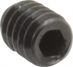 Value Collection - #8-32 UNC, 1/4" OAL, Cone Point Set Screw - Grade 8 Alloy Steel, 5/64" Key - Americas Industrial Supply