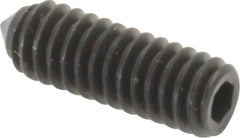Value Collection - #8-32 UNC, 1/2" OAL, Cone Point Set Screw - Grade 8 Alloy Steel, 5/64" Key - Americas Industrial Supply