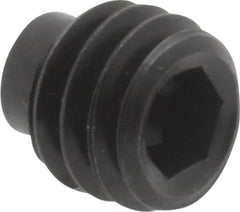 Value Collection - 5/16-18 UNC, 5/16" OAL, Half Dog Point Set Screw - Grade 8 Alloy Steel, 5/32" Key - Americas Industrial Supply