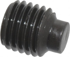 Value Collection - 5/16-24 UNF, 3/8" OAL, Half Dog Point Set Screw - Grade 8 Alloy Steel, 5/32" Key - Americas Industrial Supply