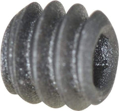 Value Collection - #6-32 UNC, 1/8" OAL, Flat Point Set Screw - Grade 8 Alloy Steel, 1/16" Key - Americas Industrial Supply