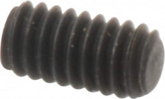 Value Collection - #8-32 UNC, 5/16" OAL, Flat Point Set Screw - Grade 8 Alloy Steel, 5/64" Key - Americas Industrial Supply