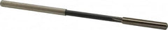 Interstate - #4 High Speed Steel Chucking Reamer - Straight Flute, 0.2016" Straight Shank, 1-1/4" Flute Length, 5" OAL - Americas Industrial Supply