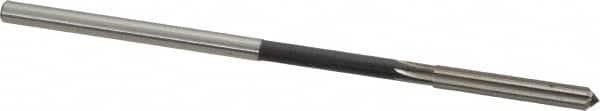 Interstate - #15 High Speed Steel Chucking Reamer - Straight Flute, 0.1755" Straight Shank, 1-1/8" Flute Length, 4-1/2" OAL - Americas Industrial Supply