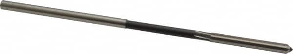 Interstate - #20 High Speed Steel Chucking Reamer - Straight Flute, 0.153" Straight Shank, 1-1/8" Flute Length, 4-1/2" OAL - Americas Industrial Supply