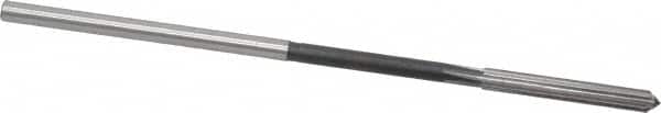 Interstate - #21 High Speed Steel Chucking Reamer - Straight Flute, 0.153" Straight Shank, 1-1/8" Flute Length, 4-1/2" OAL - Americas Industrial Supply