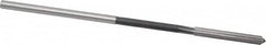 Interstate - #21 High Speed Steel Chucking Reamer - Straight Flute, 0.153" Straight Shank, 1-1/8" Flute Length, 4-1/2" OAL - Americas Industrial Supply