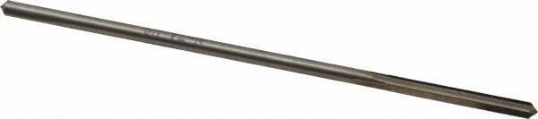 Interstate - #34 High Speed Steel 4 Flute Chucking Reamer - Straight Flute, 0.1055" Straight Shank, 7/8" Flute Length, 3-1/2" OAL - Americas Industrial Supply