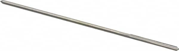Interstate - #47 High Speed Steel 4 Flute Chucking Reamer - Straight Flute, 0.072" Straight Shank, 3/4" Flute Length, 3" OAL - Americas Industrial Supply
