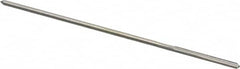 Interstate - #47 High Speed Steel 4 Flute Chucking Reamer - Straight Flute, 0.072" Straight Shank, 3/4" Flute Length, 3" OAL - Americas Industrial Supply