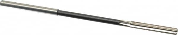 Interstate - Letter A High Speed Steel Chucking Reamer - Straight Flute, 0.2265" Straight Shank, 1-1/2" Flute Length, 6" OAL - Americas Industrial Supply