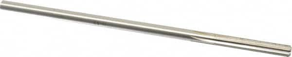 Interstate - Letter C High Speed Steel Chucking Reamer - Straight Flute, 0.2329" Straight Shank, 1-1/2" Flute Length, 6" OAL - Americas Industrial Supply