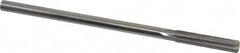 Interstate - Letter O High Speed Steel Chucking Reamer - Straight Flute, 0.2792" Straight Shank, 1-1/2" Flute Length, 6" OAL - Americas Industrial Supply