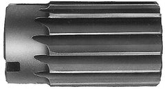 Interstate - 3-15/16" Reamer Diam, Straight Flute Shell Reamer - Americas Industrial Supply