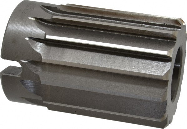 Interstate - 2-1/2" Reamer Diam, Straight Flute Shell Reamer - Americas Industrial Supply