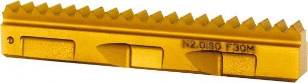 Seco - 2 TPI, Internal Thread, ISO Standard, 396.19 F30M Grade Thread Mill Insert - Carbide, TiAlN/TiN Coating - Americas Industrial Supply