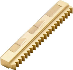 Seco - 14 TPI, External Thread, UN Standard, 396.19 F30M Grade Thread Mill Insert - Carbide, TiAlN/TiN Coating - Americas Industrial Supply