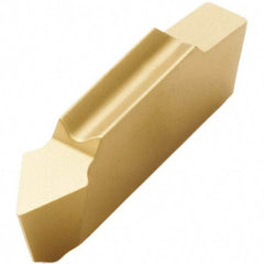 Seco - LCGN1603 FG Grade CP500, Internal/External Threading Insert - 1.75 to 30mm & 14 to 8 TPI Ext Pitch, Neutral Insert, TiAlN/TiN Finish, Carbide - Americas Industrial Supply