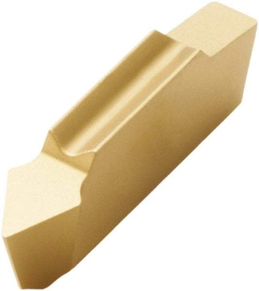 Seco - LCGN1603 FG Grade CP500, Internal/External Threading Insert - 1.75 to 30mm & 14 to 8 TPI Ext Pitch, Neutral Insert, TiAlN/TiN Finish, Carbide - Americas Industrial Supply