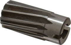 Made in USA - 1-1/4" Reamer Diam, Spiral Flute Shell Reamer - Americas Industrial Supply