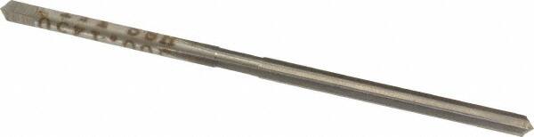Made in USA - 1/8" Diam, Straight Shank, 1-1/2" Flute, Hand Reamer - Americas Industrial Supply