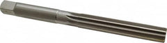 Made in USA - 3/4" Diam, Straight Shank, 4-3/16" Flute, Hand Reamer - Americas Industrial Supply