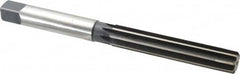 Made in USA - 13/16" Diam, Straight Shank, 4-9/16" Flute, Hand Reamer - Americas Industrial Supply