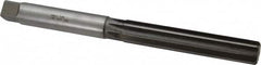 Made in USA - 7/8" Diam, Straight Shank, 4-7/8" Flute, Hand Reamer - Americas Industrial Supply