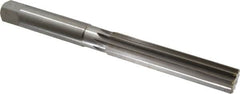 Made in USA - 1-1/4" Diam, Straight Shank, 6-1/8" Flute, Hand Reamer - Americas Industrial Supply
