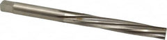 Made in USA - 3/8" Diam, Straight Shank, 2-1/2" Flute, Hand Reamer - Americas Industrial Supply