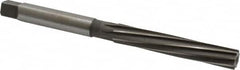 Made in USA - 7/16" Diam, Straight Shank, 2-3/4" Flute, Hand Reamer - Americas Industrial Supply