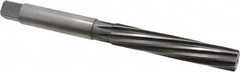Made in USA - 3/4" Diam, Straight Shank, 4-3/16" Flute, Hand Reamer - Americas Industrial Supply