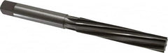 Made in USA - 7/8" Diam, Straight Shank, 4-7/8" Flute, Hand Reamer - Americas Industrial Supply