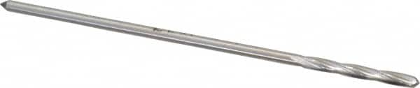 Interstate - 3/32" High Speed Steel 4 Flute Chucking Reamer - Spiral Flute, 0.088" Straight Shank, 3/4" Flute Length, 3" OAL - Americas Industrial Supply