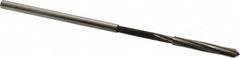 Interstate - 5/32" High Speed Steel Chucking Reamer - Spiral Flute, 0.151" Straight Shank, 1" Flute Length, 4" OAL - Americas Industrial Supply