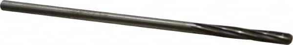 Interstate - 11/64" High Speed Steel Chucking Reamer - Spiral Flute, 0.1645" Straight Shank, 1-1/8" Flute Length, 4-1/2" OAL - Americas Industrial Supply