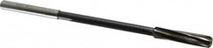Interstate - 3/8" High Speed Steel Chucking Reamer - Spiral Flute, 0.3105" Straight Shank, 1-3/4" Flute Length, 7" OAL - Americas Industrial Supply