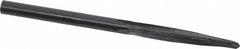 Made in USA - 1/4" Reamer Diam, 5/32" Small End Diam, 5/16" Diam Straight Shank, 2-1/2" Flute, Bridge Reamer - Americas Industrial Supply