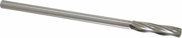 Interstate - 11/32" Cobalt 6 Flute Chucking Reamer - Spiral Flute, 0.2792" Straight Shank, 1-1/2" Flute Length, 6" OAL - Americas Industrial Supply