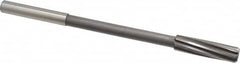 Interstate - 15/32" Cobalt 6 Flute Chucking Reamer - Spiral Flute, 0.373" Straight Shank, 1-3/4" Flute Length, 7" OAL - Americas Industrial Supply