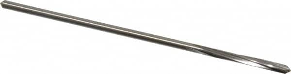 Made in USA - 7/64" High Speed Steel 4 Flute Chucking Reamer - Spiral Flute, 0.103" Straight Shank, 7/8" Flute Length, 3-1/2" OAL - Americas Industrial Supply