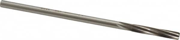 Made in USA - 7/32" High Speed Steel 6 Flute Chucking Reamer - Americas Industrial Supply