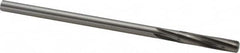 Made in USA - 19/64" High Speed Steel 6 Flute Chucking Reamer - Spiral Flute, 0.2792" Straight Shank, 1-1/2" Flute Length, 6" OAL - Americas Industrial Supply