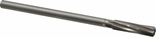 Made in USA - 7/16" High Speed Steel 6 Flute Chucking Reamer - Americas Industrial Supply