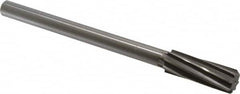 Made in USA - 27/32" High Speed Steel 8 Flute Chucking Reamer - Americas Industrial Supply