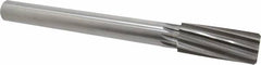 Made in USA - 1-1/4" High Speed Steel 10 Flute Chucking Reamer - Americas Industrial Supply
