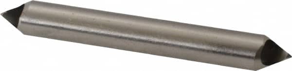 M.A. Ford - 1/4" Head Diam, 1/4" Shank Diam, 0 Flute 60° High Speed Steel Countersink - Americas Industrial Supply