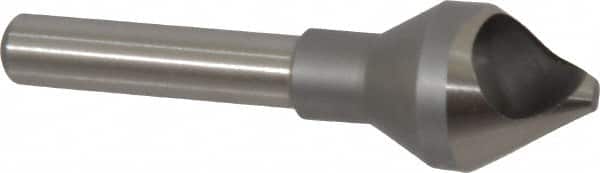 M.A. Ford - 9/16" Head Diam, 1/4" Shank Diam, 0 Flute 60° High Speed Steel Countersink - Americas Industrial Supply