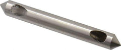 M.A. Ford - 3/16" Head Diam, 3/16" Shank Diam, 0 Flute 82° High Speed Steel Countersink - Bright Finish, 1-1/2" OAL, Single End, Straight Shank, Right Hand Cut - Americas Industrial Supply